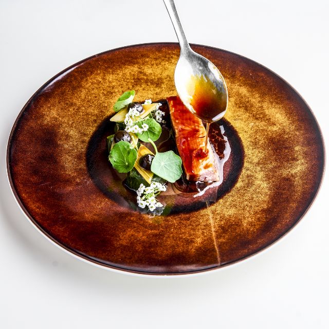 Carré de veau Bleu Blanc Cœur par Frédéric Simonin